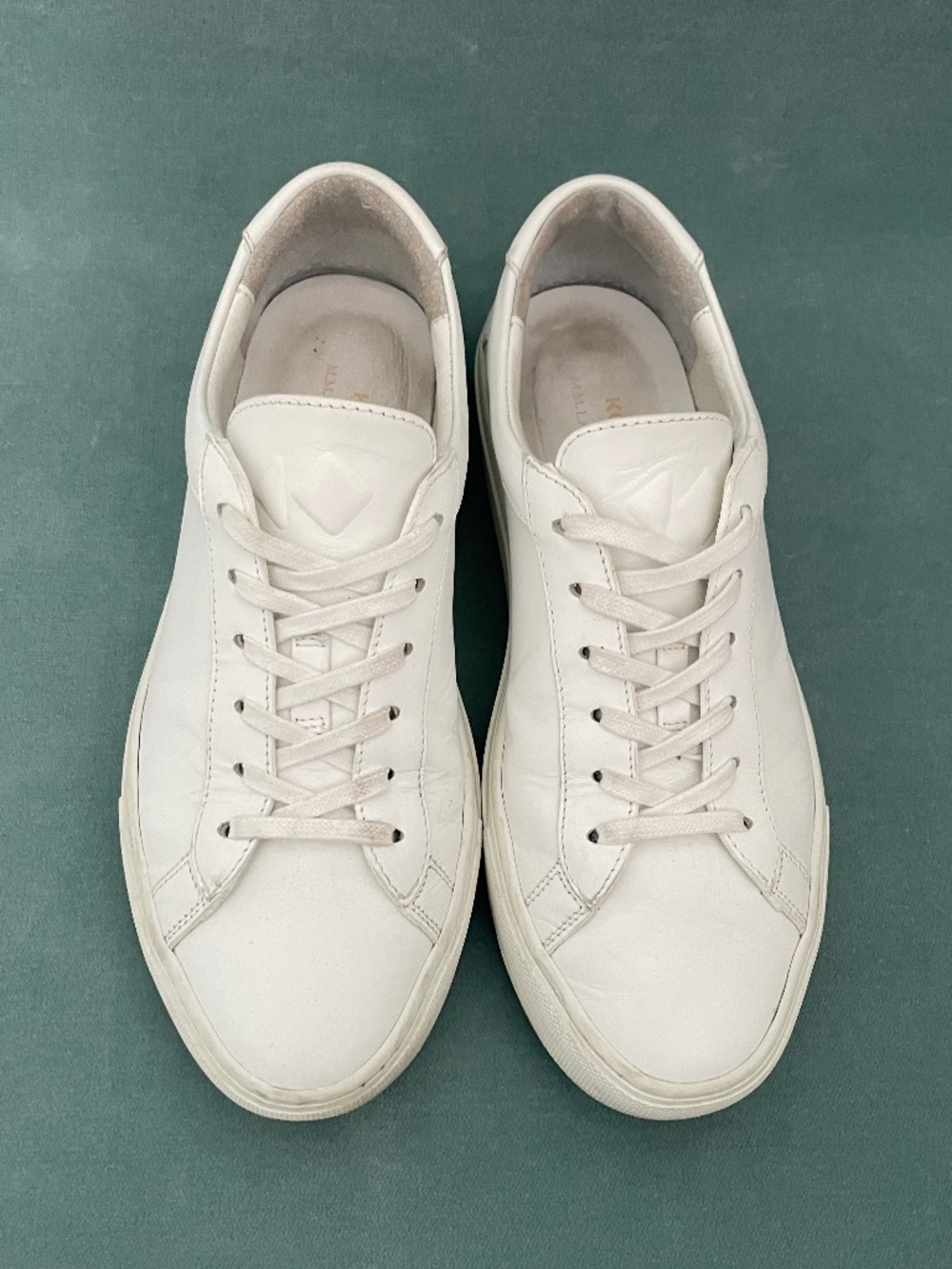 Koio Capri Low-Top White Leather Sneakers - Leather 8US - 38EU